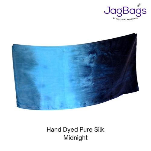 JagBag Long Silk Scarf - Midnight